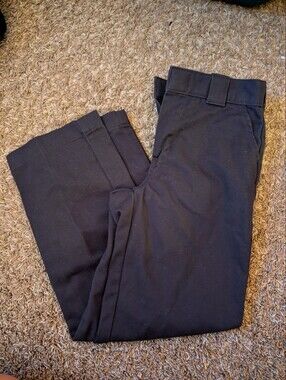 Boy's Black Dickies Pants - Classic Straight Fit